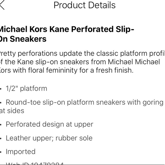 Michael kors Kane perforated SLip-on sneakers - Picture 8 of 9